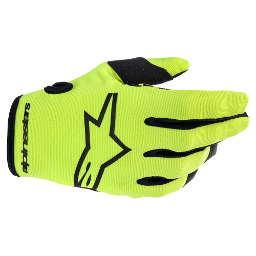 Alpinestars - Alpinestars Radar Youth Gloves - 3541823-551-2XS - Yellow Fluo/Black - 2XS