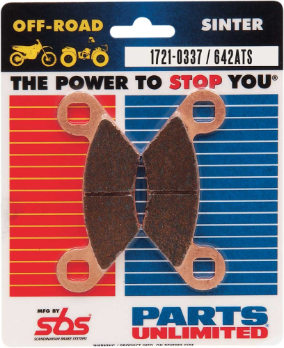 SBS - SBS ATS Sintered Brake Pads - 642ATS