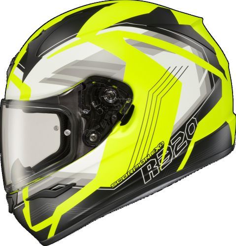 Scorpion - Scorpion EXO-R320 Hudson Helmet - 32-2014 - Hi-Vis - Medium