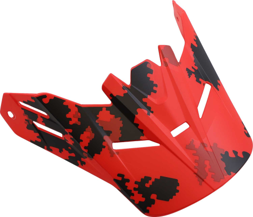 Z1R - Z1R Visor Kit for Rise Digi Camo Youth Helmet - Red - 0132-1494