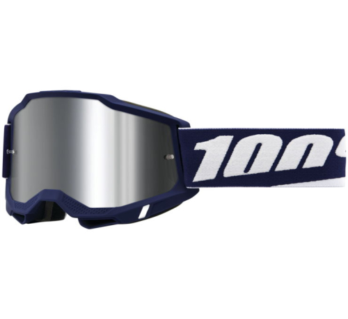 100% - 100% Accuri 2 Mifflin Goggles - 50014-00016 - Mifflin / Flash Silver Mirror Lens - OSFM