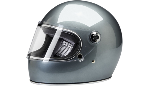 Biltwell Inc. - Biltwell Inc. Gringo S Helmet - 1003-340-103 - Metallic Sterling - Medium