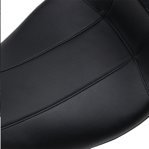 Le Pera - Le Pera Outcast GT 2UP Carbon Fiber Seat with Backrest - Black - LK-997BRGT3