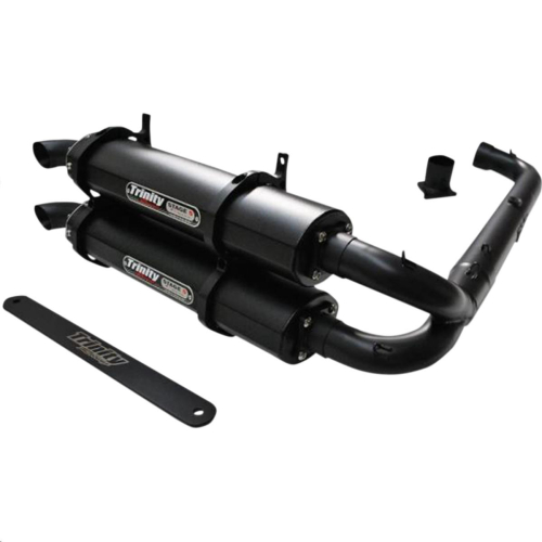 Trinity Racing - Trinity Racing Stage 5 Dual Exhaust System - Cerakote - TR-4174D-CB