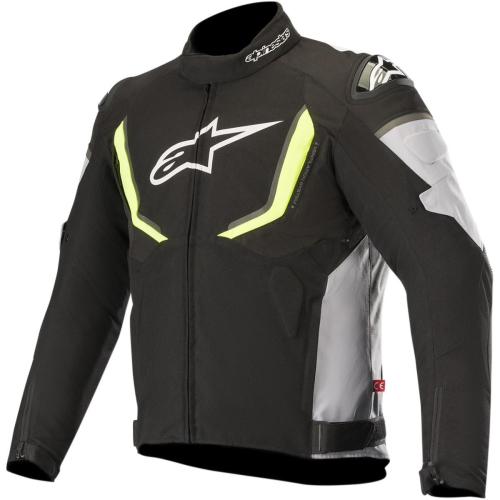 Alpinestars - Alpinestars T-GP R V2 Drystar Jacket - 3205619-175-4X - Black/Gray/Yellow Fluo - 4XL