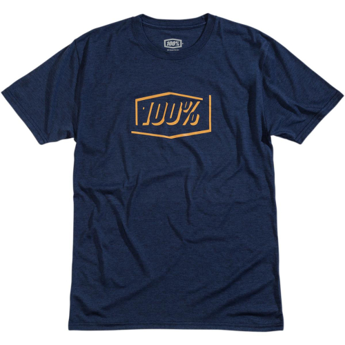 100% - 100% Phantom Tech T-Shirt - 35013-015-11 - Navy Heather - Medium
