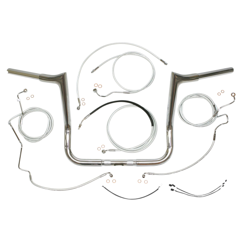 Magnum - Magnum 1-1/4in. Viking Bagger Handlebar Kit - 14in. - Chrome - 38884-414