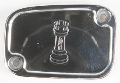 Rooke Customs - Rooke Customs Front Master Cylinder Cover - Polished - R-C128-TP