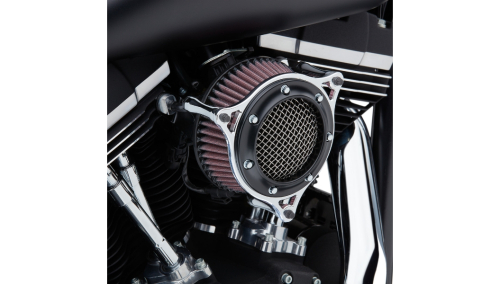 Cobra - Cobra RPT Air Intake - Black/Chrome - 606-0104-05CBSB