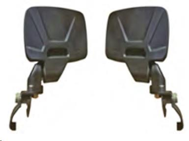 Bronco - Bronco D-Type Side View Mirrors - AT-12360