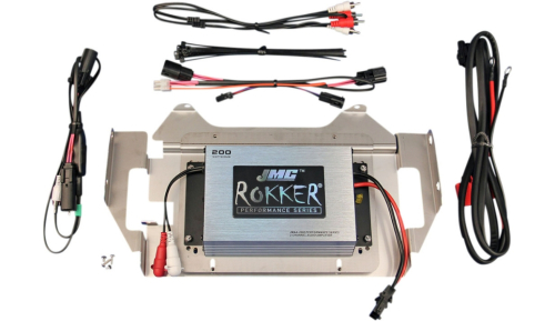 J&M - J&M ROKKER 200 W 2-Channel Amplifier Kit - JMRA-2000HC14