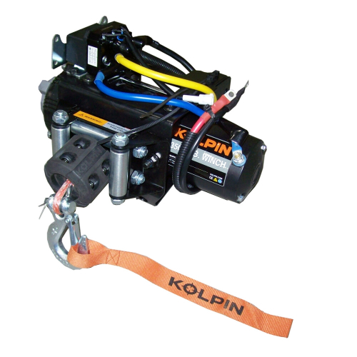 Kolpin - Kolpin Synthetic Quick Mount Winch - 3500lbs. - 26-3110
