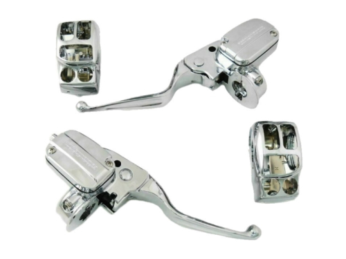 HardDrive - HardDrive Handle Bar Controls - with Hydraulic Clutch - Black - 53981