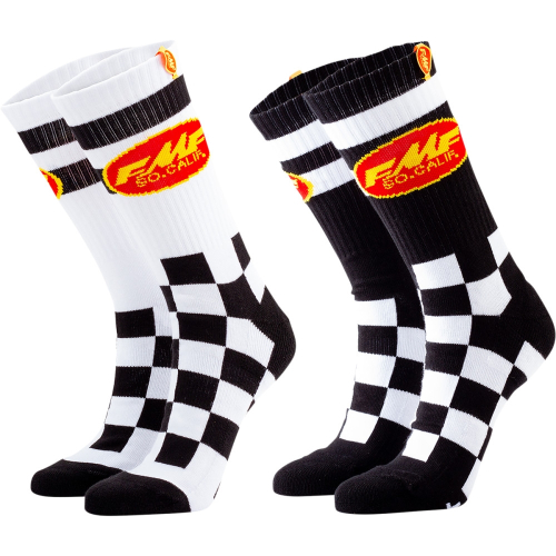 FMF Racing - FMF Racing Checker Socks - HO20194902AST - Checkers - OSFM