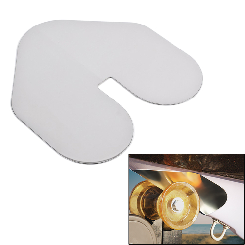 Megaware - Megaware ScuffBuster&trade; XL w/Notch - 9" x 8.75" - Notched - 22G - Stainless Steel