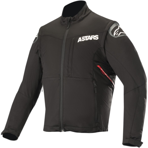 Alpinestars - Alpinestars Session Race Jacket - 3703519-13-X - Black/Red - X-Large