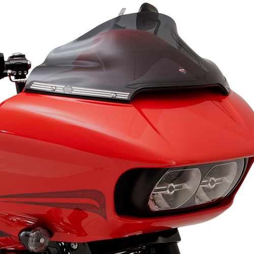 Klock Werks - Klock Werks Flare Series Windshield Trim - Black Contrast - KW05-01-0459