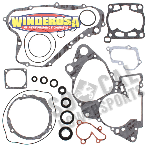Winderosa - Winderosa Complete Gasket Set with Oil Seals - 811545