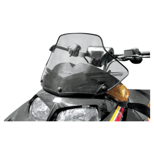 Powermadd - Powermadd Cobra Windshield - 11in. - Tint/Black Graphics - 10303021