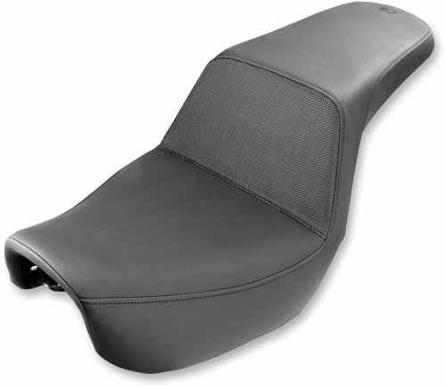 Saddlemen - Saddlemen Step-Up Gripper Seat - Smooth Black - 806-04-174