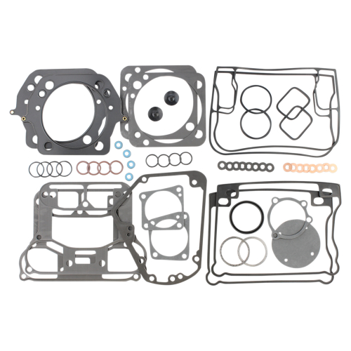 Cometic Gasket - Cometic Gasket EST Top End Gasket Kit - 4in. Bore S&S Big Twin with OEM Rocker Box Gasket - C9917S