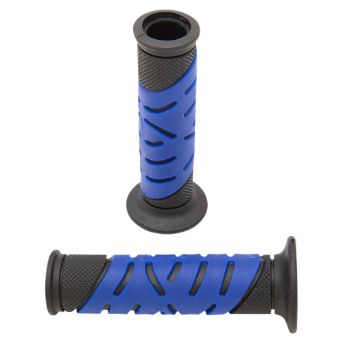 Pro Grip - Pro Grip 719 Dual Density Road Grips Open End - Black/Blue - 719BKBL