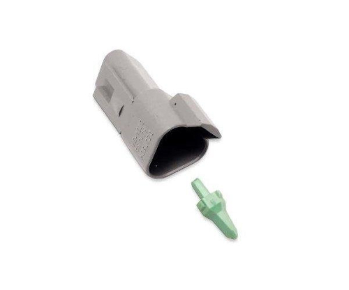 Namz - Namz Deutsch Receptacle - 3-Pin - Gray - DR-3G