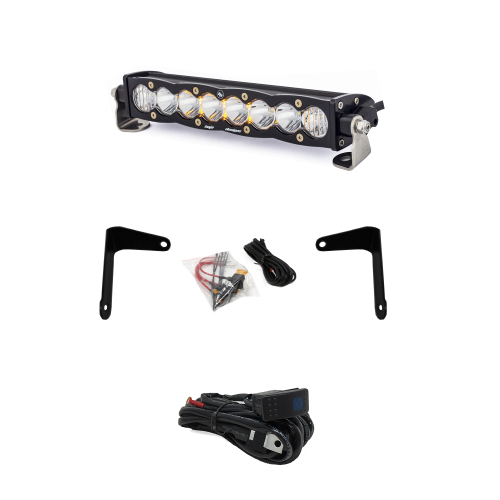 Baja Designs - Baja Designs S8 Shock Mount Light Bar Kit - 10in. - Clear - 447037