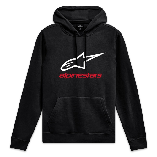 Alpinestars - Alpinestars Always 2.0 Hoodie - 1214-51812-1232-XL - Black/White/Red - X-Large