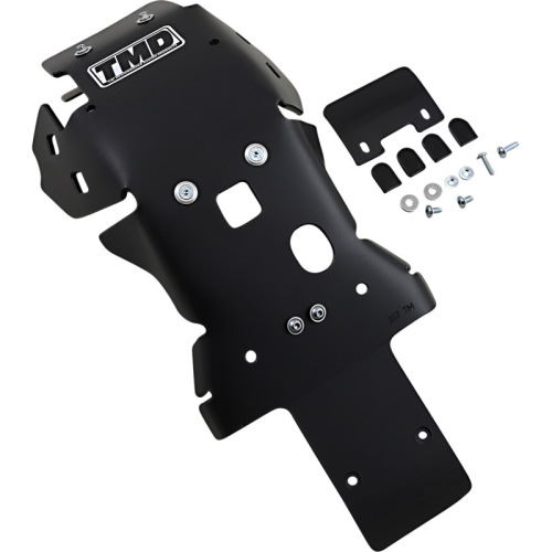 T.M. Designworks - T.M. Designworks Extreme Full Coverage Skid Plate with Linkage Protection - KHLG-253-BK