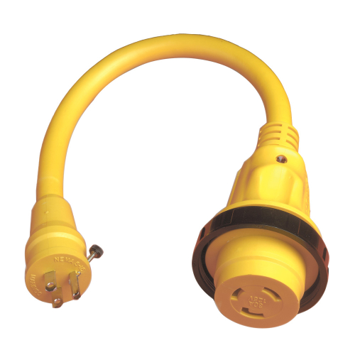 Marinco - Marinco Pigtail Adapter Plus - 30A Female To 15A Male