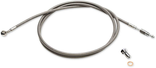 LA Choppers - LA Choppers Hydraulic Clutch Line - Stainless Steel - LA-8049C19