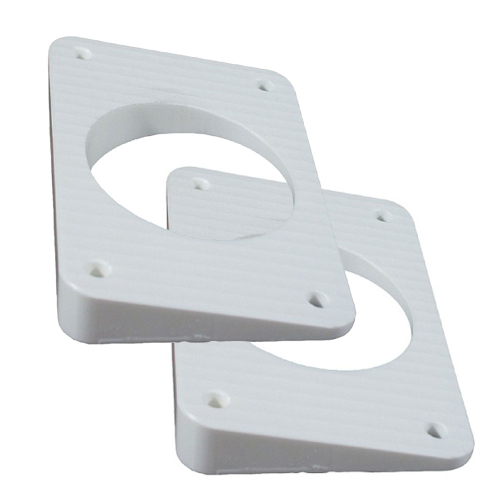 TACO Marine - TACO Wedge Plates f/Grand Slam Outriggers - White
