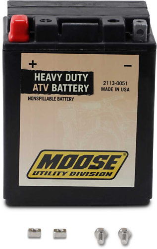 Moose Utility - Moose Utility Factory-Activated AGM Maintenance-Free Battery - MOOM72H4A