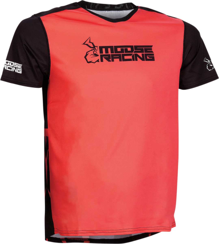 Moose Racing - Moose Racing MTB Short Sleeve Jersey - 5020-0200 - Red - Large