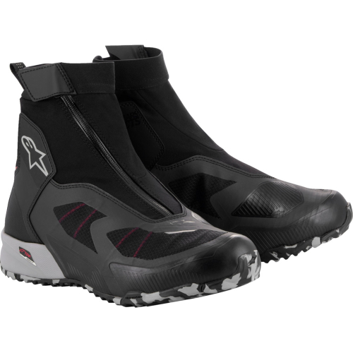 Alpinestars - Alpinestars CR-8 Gore-Tex Shoes - 2338224122210.5 - Black Mid/Gray Bright/Red - 10.5