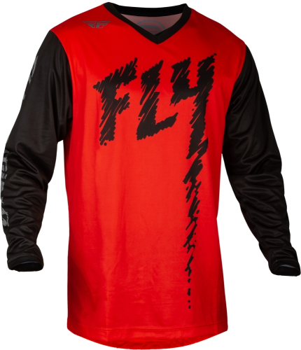 Fly Racing - Fly Racing F-16 Youth Jersey - 377-222YXL - Red/Black/Gray - X-Large