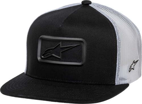 Alpinestars - Alpinestars Racer Trucker Hat - 1213-81202-1010-OS - Black/Black - OSFM