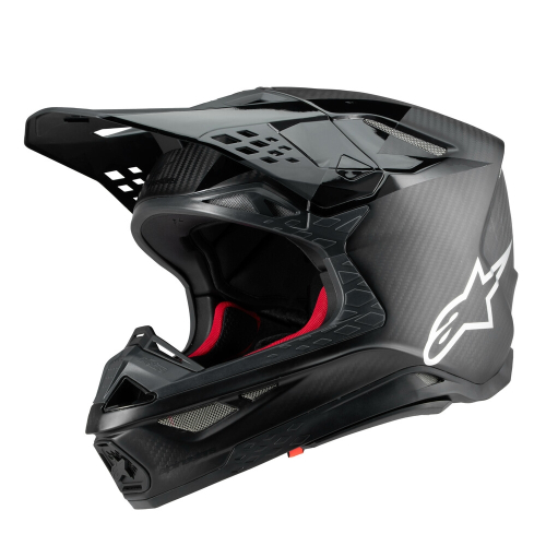 Alpinestars - Alpinestars Supertech S-M10 Fame Helmet - 8300423-1902-2X - Black/Carbon - 2XL