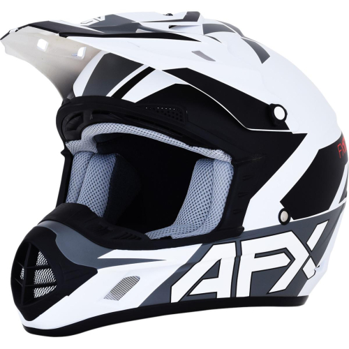 AFX - AFX FX-17 Graphics Helmet - 0110-6496 - White/White - Large