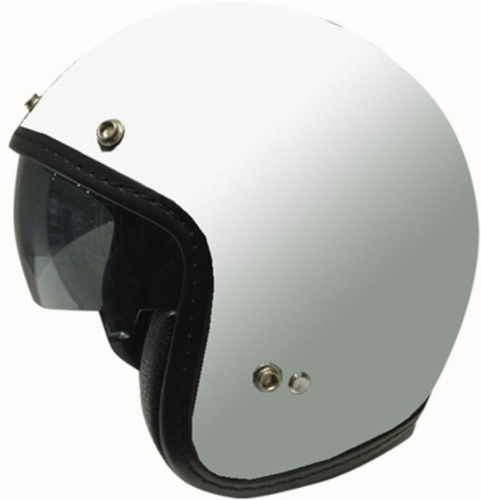 Zoan - Zoan 3/4 Retro Solid Helmet - 032-156 - Matte White - Large
