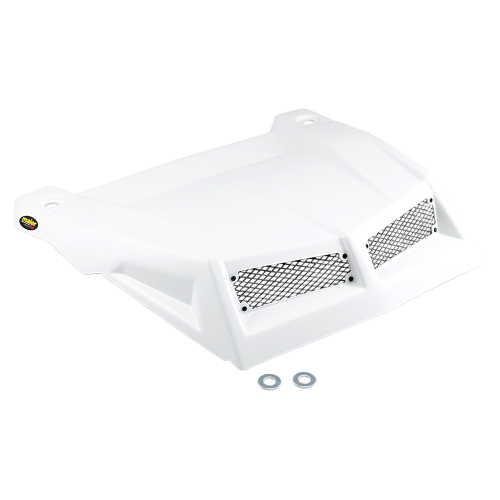 Maier Mfg - Maier Mfg Custom Hood Scoop - White Carbon Fiber - 194641