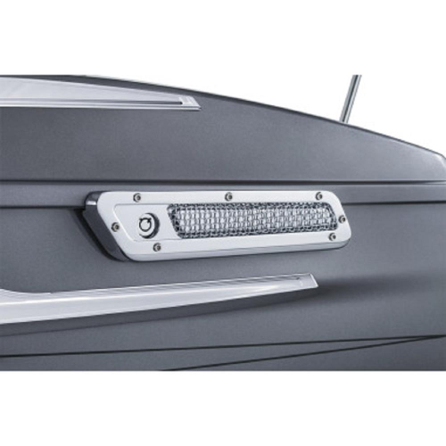 Kuryakyn - Kuryakyn Mesh Saddlebag Hinge Covers - Chrome - 6509
