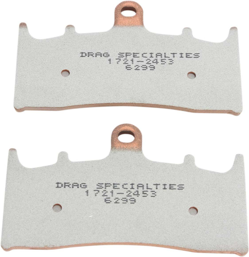Drag Specialties - Drag Specialties Premium Sintered Metal Brake Pads - Four Piston Jaybrake (Late Style) - 1721-2453