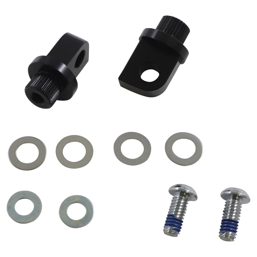 Arlen Ness - Arlen Ness MX Splined Footpeg Male-Mounts - 07-990