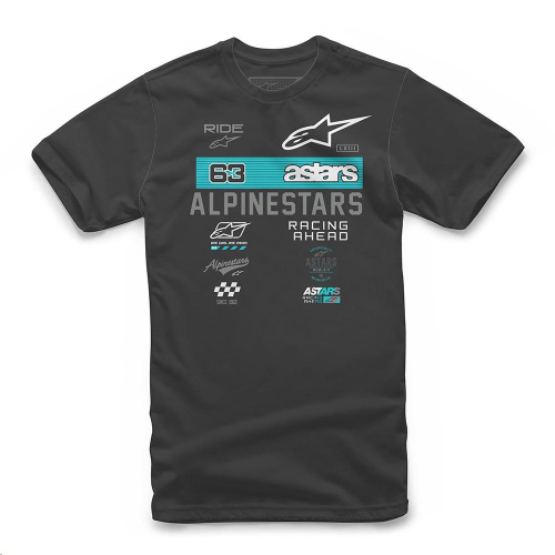 Alpinestars - Alpinestars Sponsored T-Shirt - 1210-72002-102X - Black - 2XL