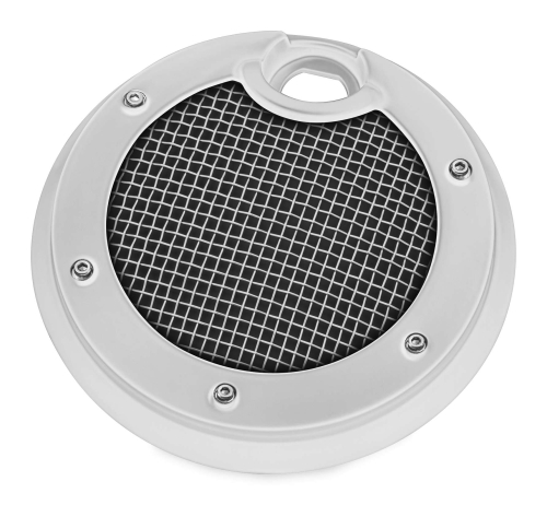 Kuryakyn - Kuryakyn Mesh Fuel Door - Chrome - 6982