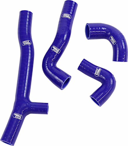 Moose Racing - Moose Racing OEM Fit Radiator Hose Kit - 5 Piece - Blue - 1902-1586