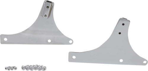 Khrome Werks - Khrome Werks Round Side Plates - Chrome - KW3735