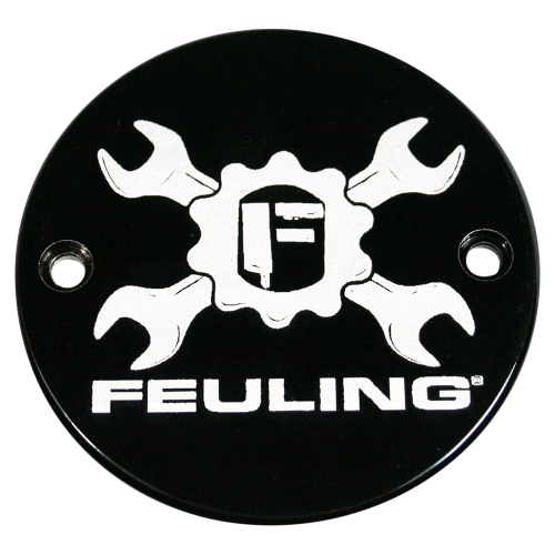 Feuling - Feuling Points Cover - Gear Cross Logo - Black - 9133